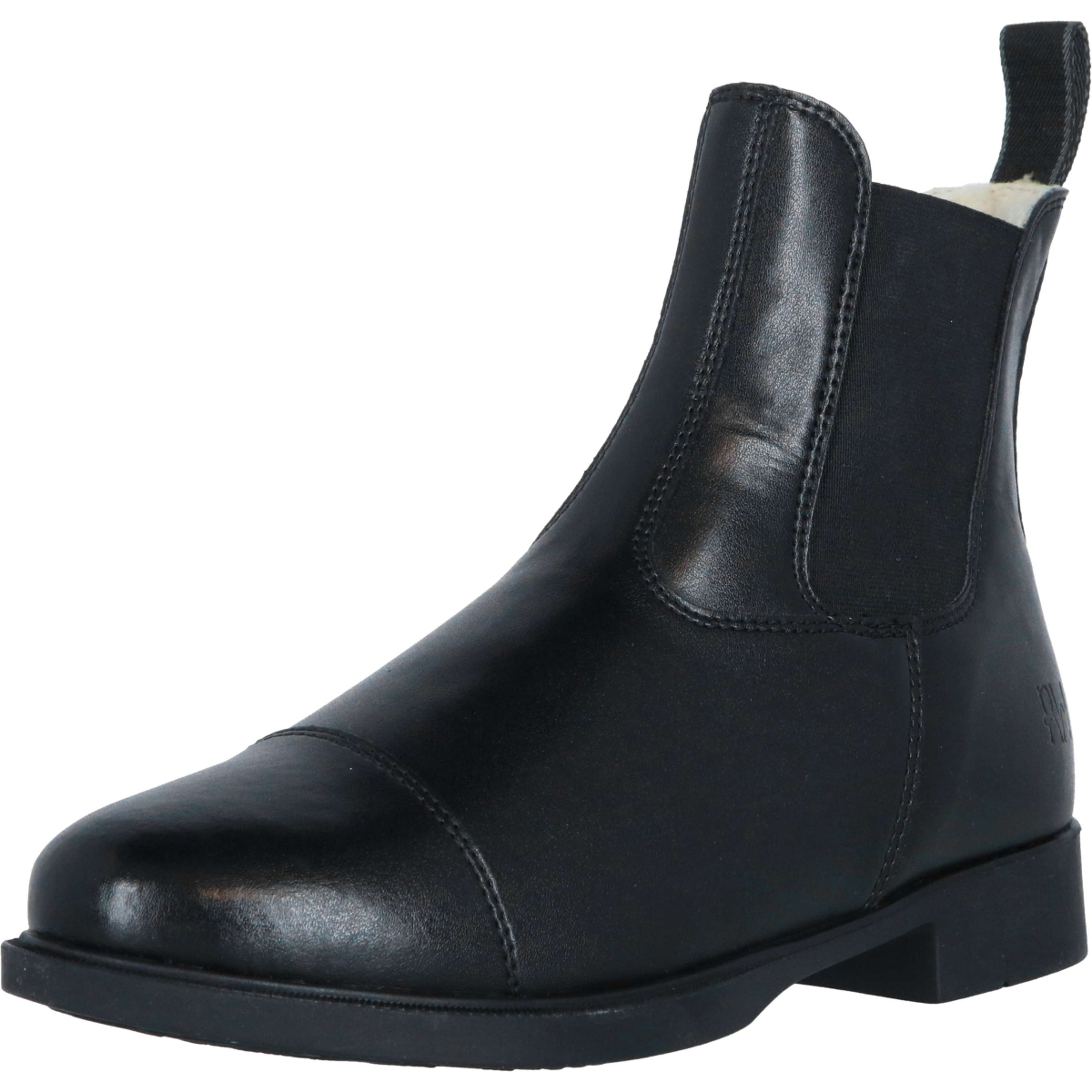 Riding World Botines First For Spanish: Forrado Sintético Negro