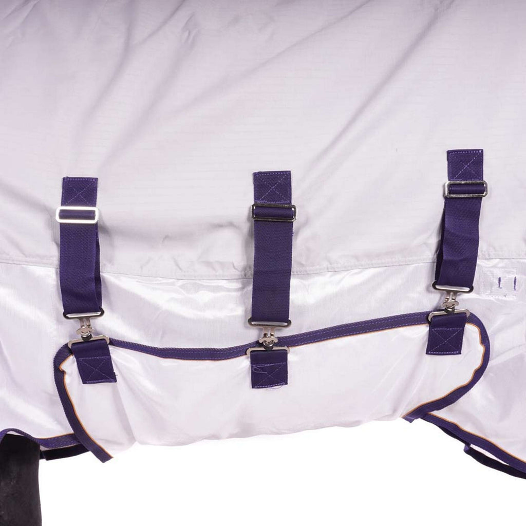 Shires Manta Antimoscas Highlander Plus Combinación de parasol Gris