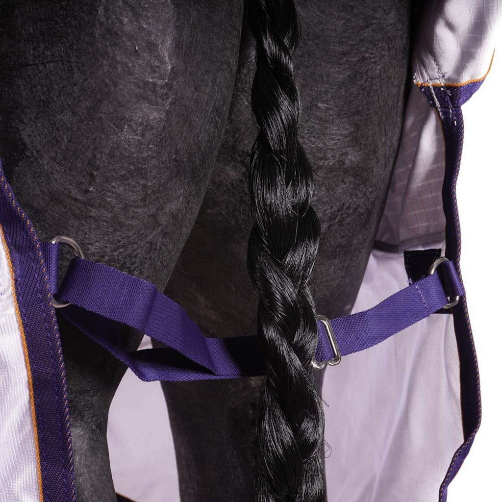 Shires Manta Antimoscas Highlander Plus Combinación de parasol Gris
