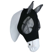 Weatherbeeta Máscara Antimoscas Stretch Bug Eye Saver con Orejas Negro/Negro