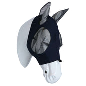 Weatherbeeta Máscara Antimoscas Stretch Bug Eye Saver con Orejas Azul marino/Negro