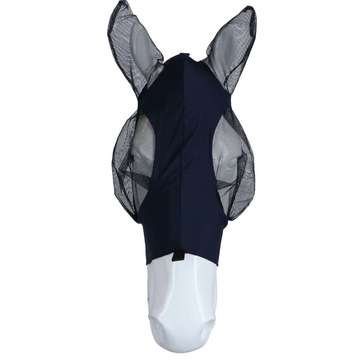 Weatherbeeta Máscara Antimoscas Stretch Bug Eye Saver con Orejas Azul marino/Negro