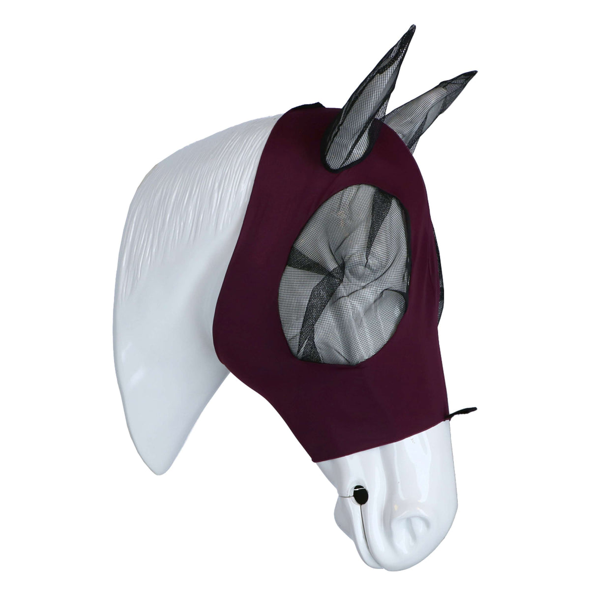 Weatherbeeta Máscara Antimoscas Stretch Bug Eye Saver con Orejas Morado Negro