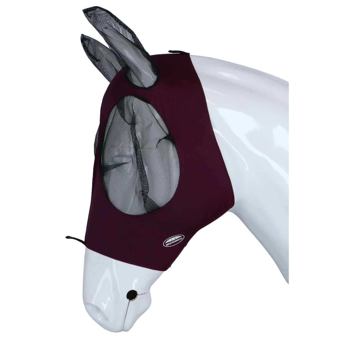 Weatherbeeta Máscara Antimoscas Stretch Bug Eye Saver con Orejas Morado Negro