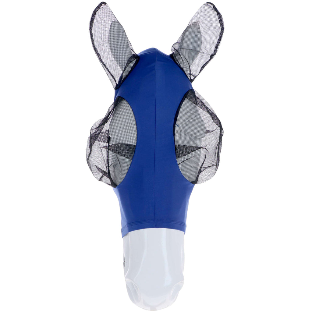 Weatherbeeta Máscara para Moscas Strech Bug Eye Saver con Orejas Azul real/Negro