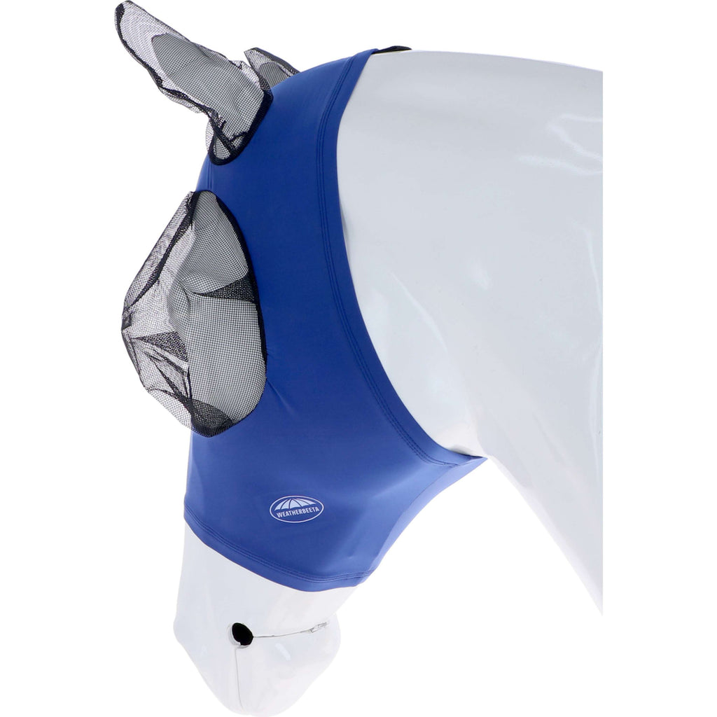 Weatherbeeta Máscara para Moscas Strech Bug Eye Saver con Orejas Azul real/Negro
