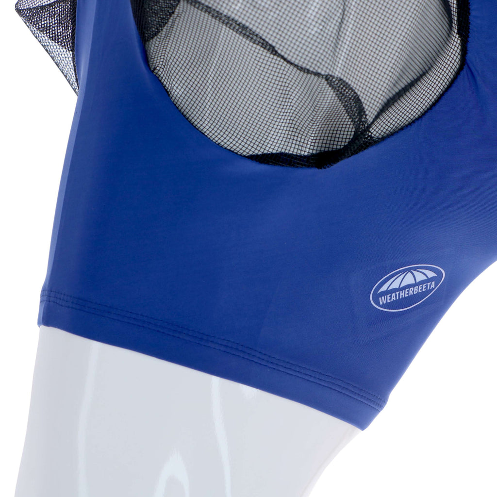 Weatherbeeta Máscara para Moscas Strech Bug Eye Saver con Orejas Azul real/Negro