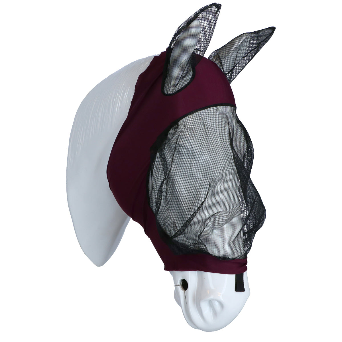 Weatherbeeta Máscara para Moscas Strech Eye Saver con Orejas Morado Negro
