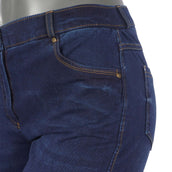 Dublin Pantalones Shona Hoja de gamuza completa Denim Azul/Marino