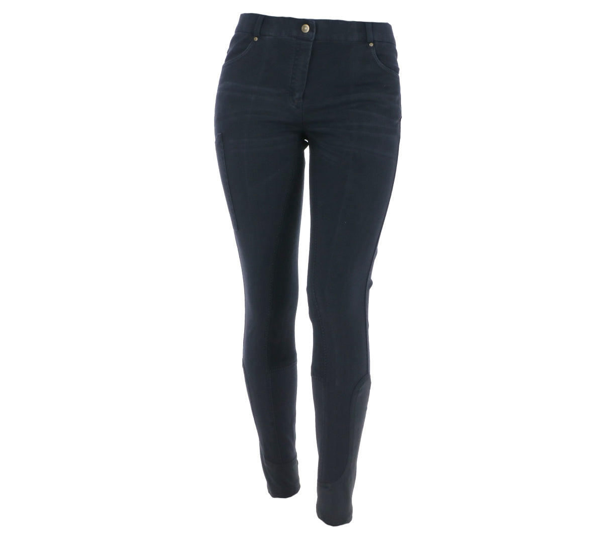 Dublin Pantalones Shona Hoja de gamuza completa Ash