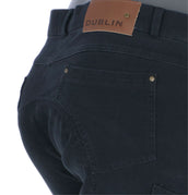 Dublin Pantalones Shona Hoja de gamuza completa Ash
