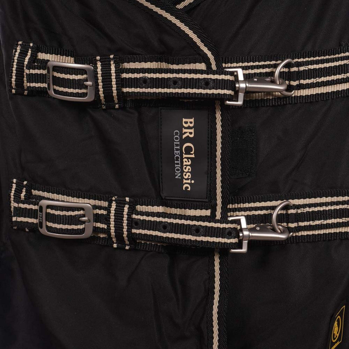 BR Alfombra Classic Algodón Negro