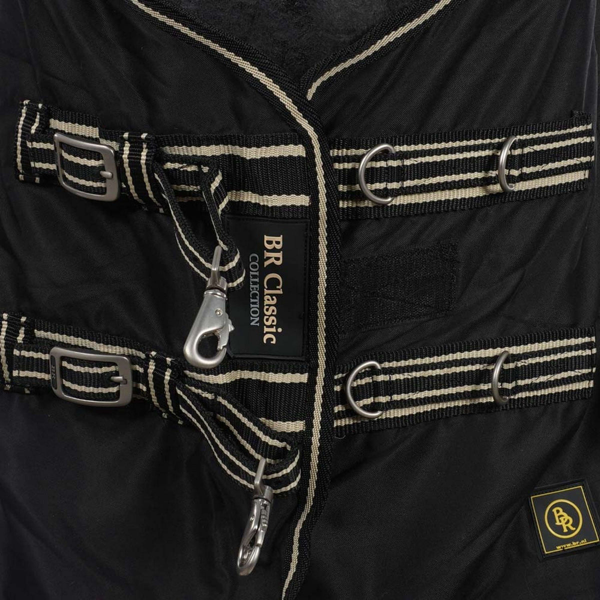 BR Alfombra Classic Algodón Negro