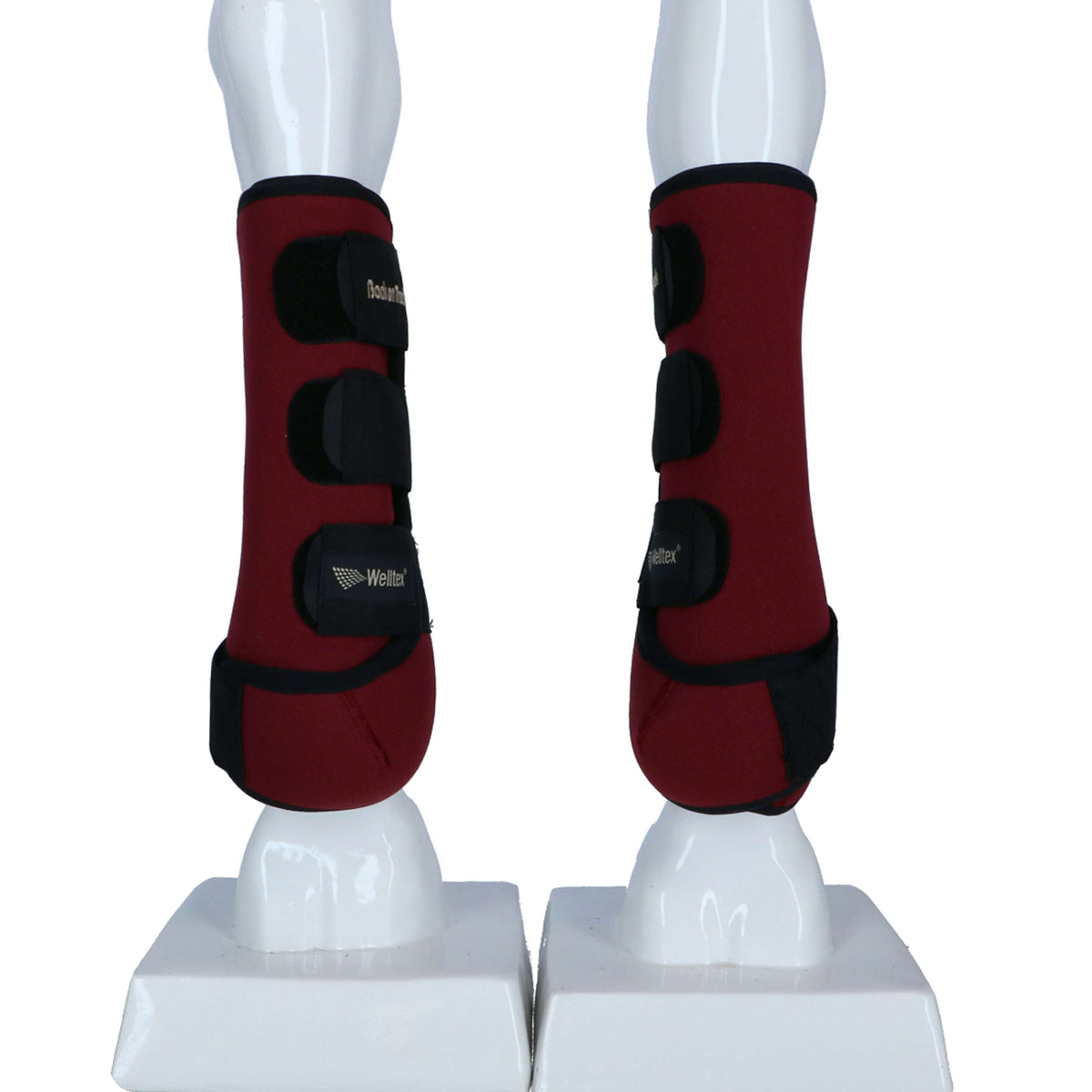 Back on Track Botas para tendones Opal pata trasera Bordeaux