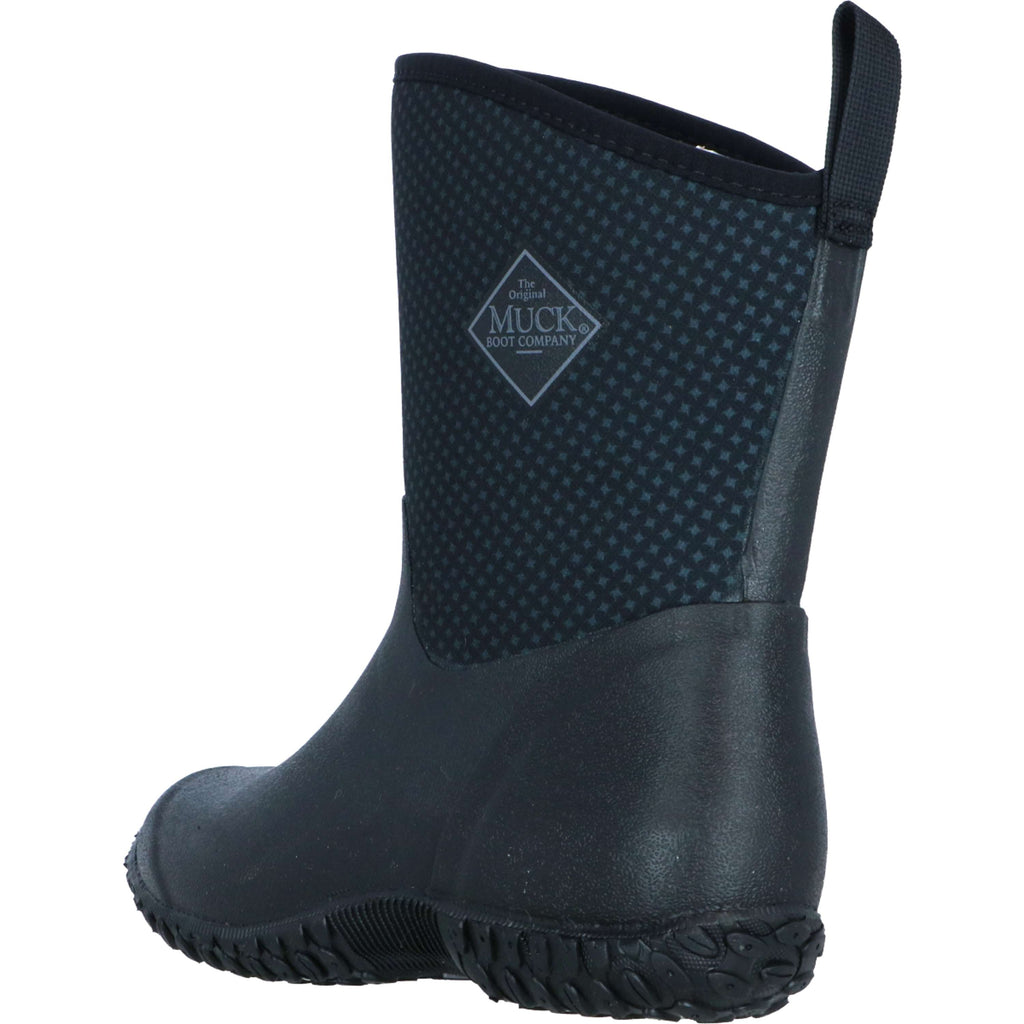 Muck Boot Muckster II Mid Mujer Negro/Rosa