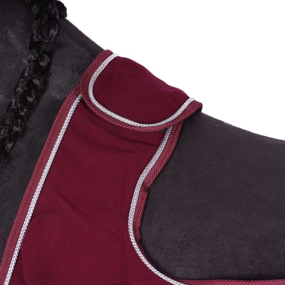 HKM Manta de ejercicio Rojo oscuro