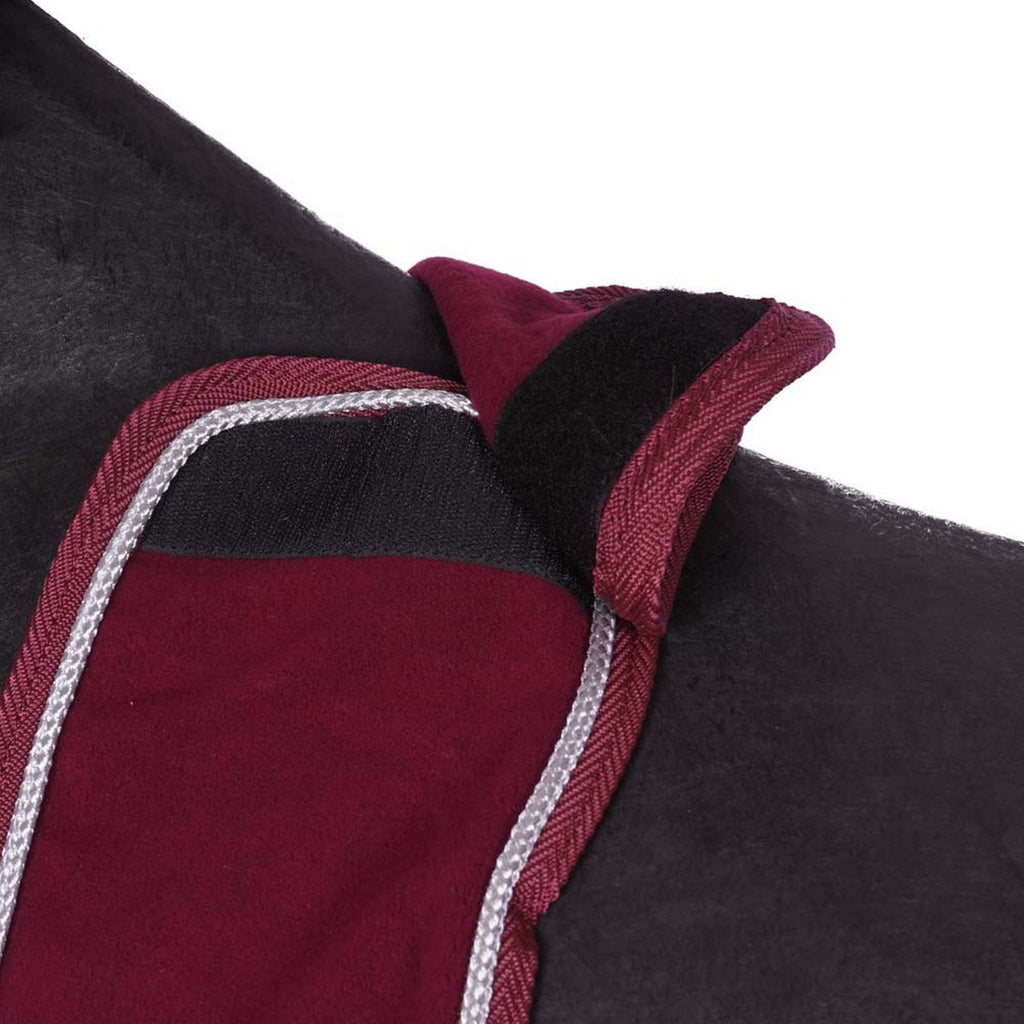 HKM Manta de ejercicio Rojo oscuro