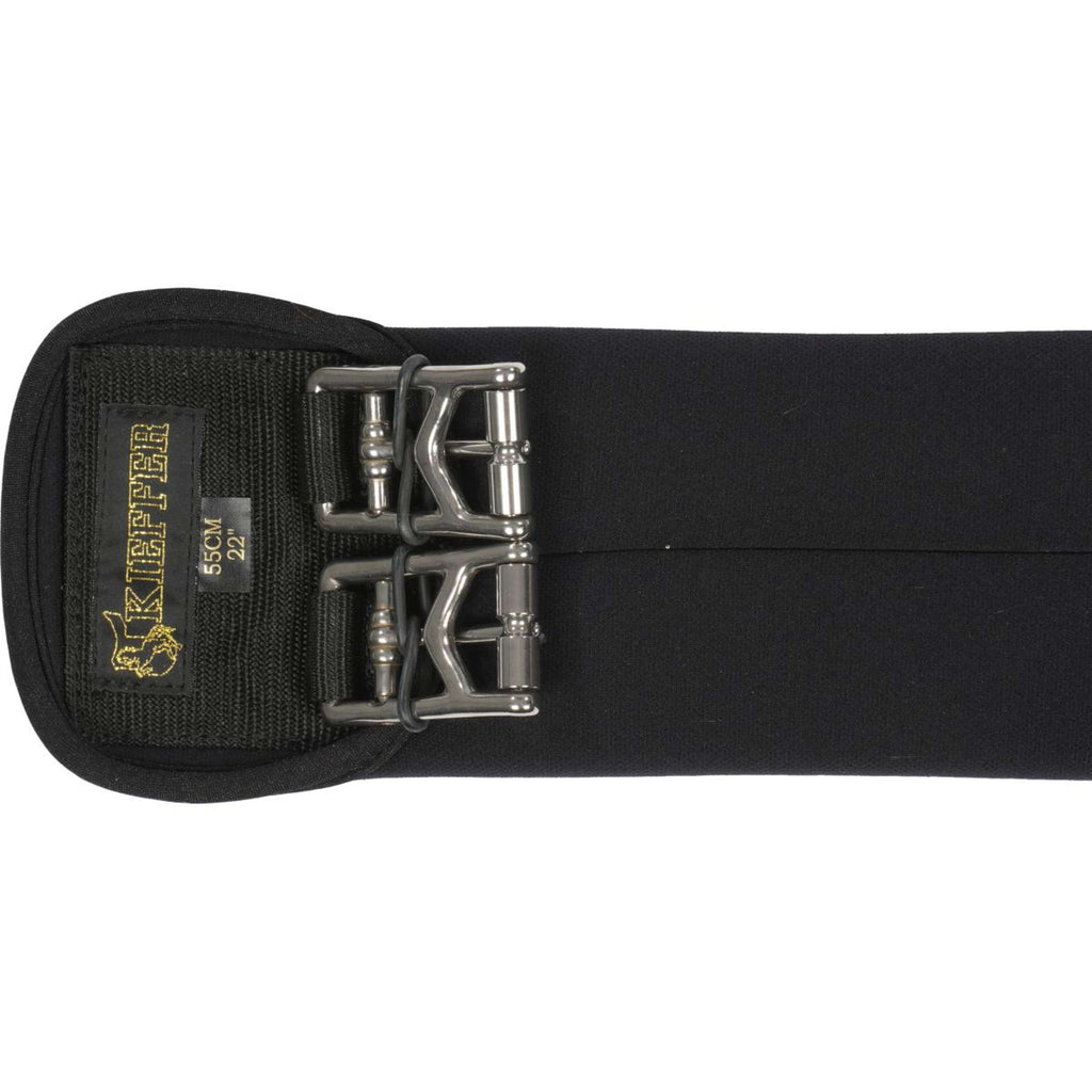 Kieffer Cincha Softtech Line sin elástico Negro