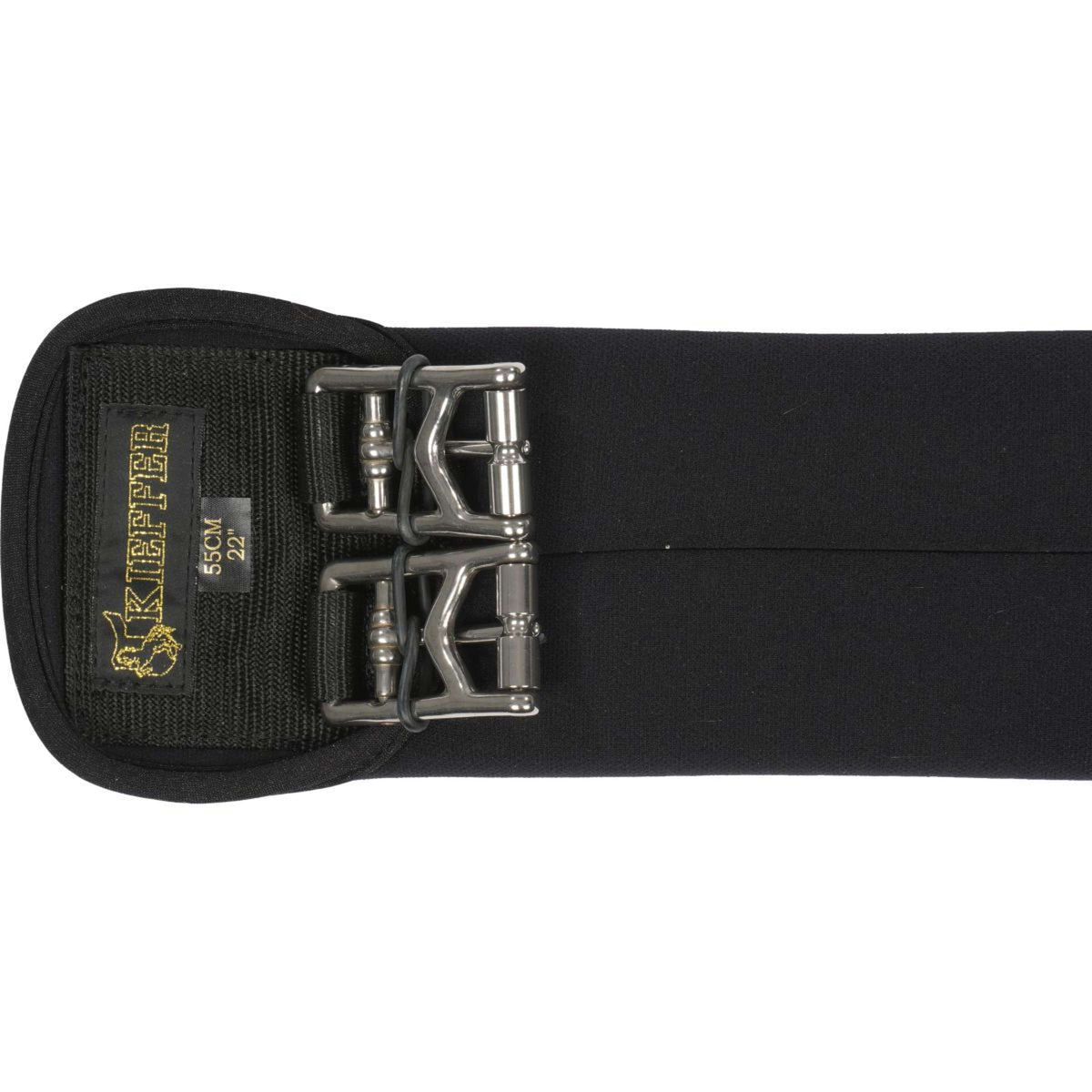 Kieffer Cincha Softtech Line sin elástico Negro