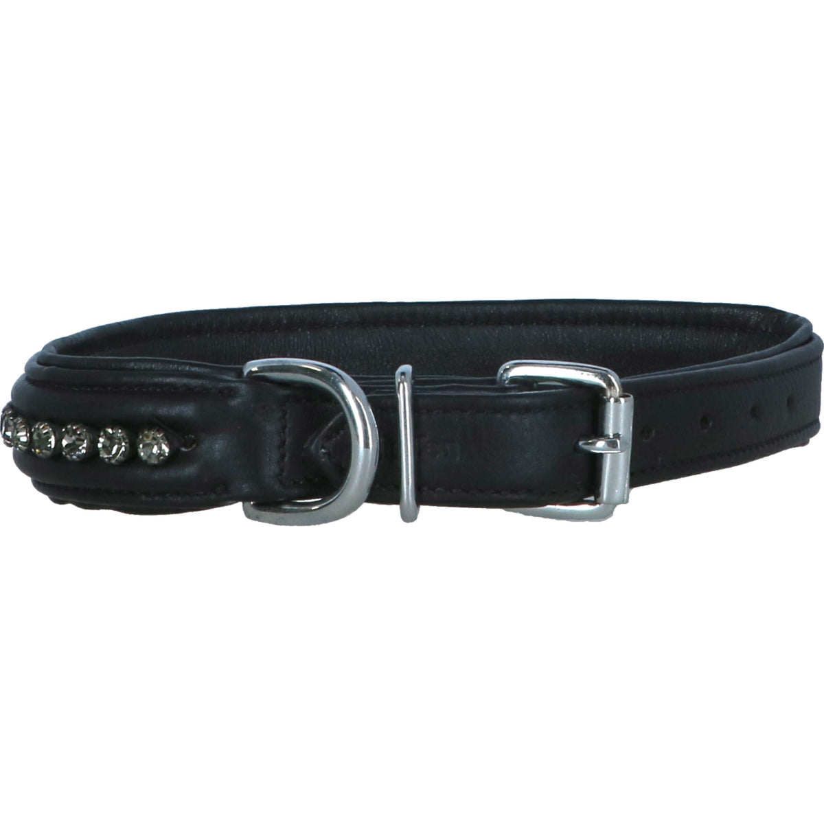 Kieffer Collar Negro con Cristales