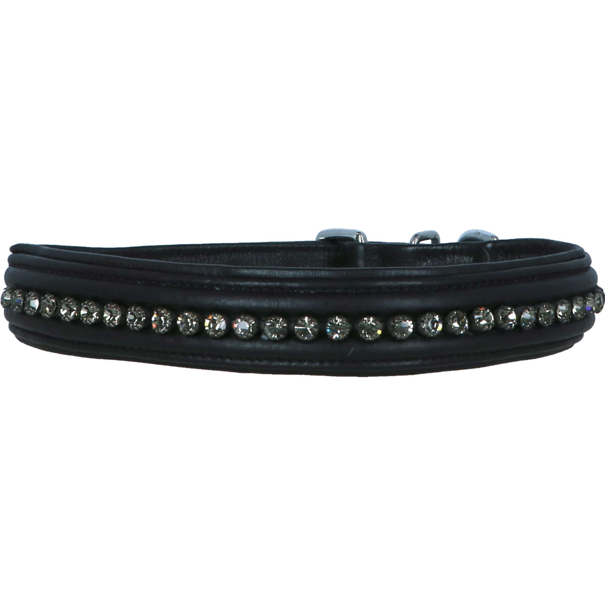 Kieffer Collar Negro con Cristales