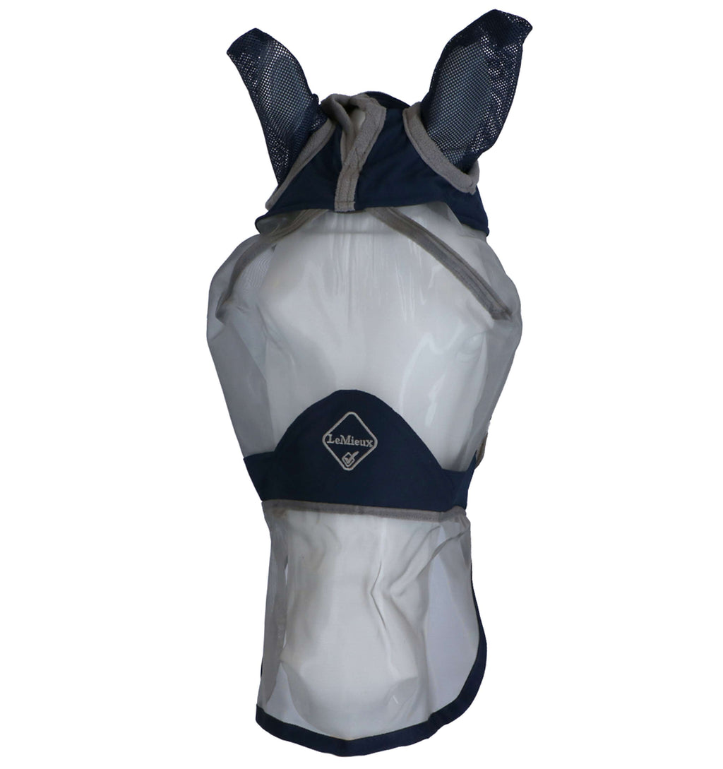 LeMieux Máscara Antimoscas Amour Shield Pro con Oídos & Nariz Navy