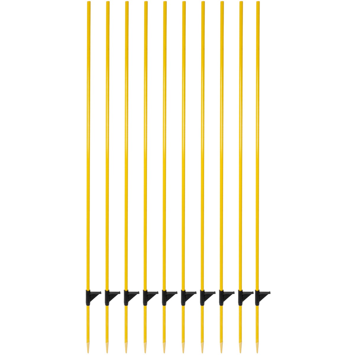 Kerbl Poste de Fibra de Vidrio Amarillo