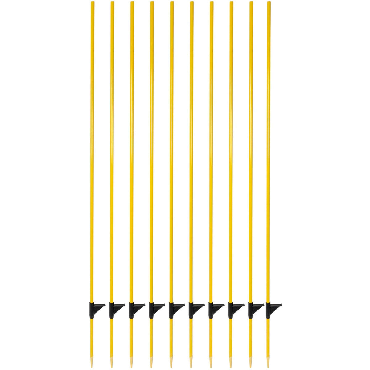 Kerbl Poste de Fibra de Vidrio Amarillo