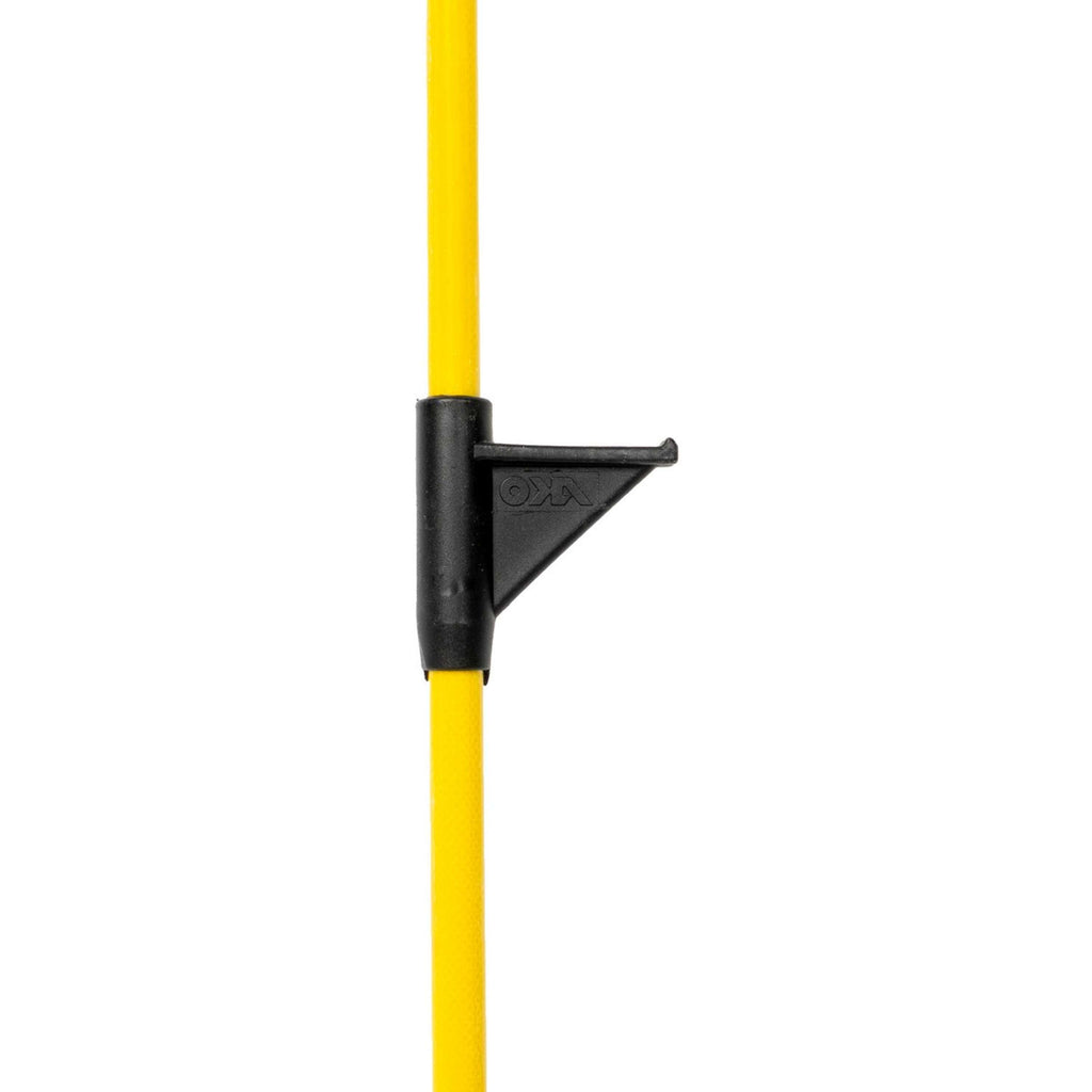 Agradi Power Poste de Fibra de Vidrio Amarillo