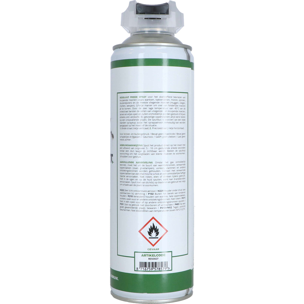 Resoluut Aerosol congelado