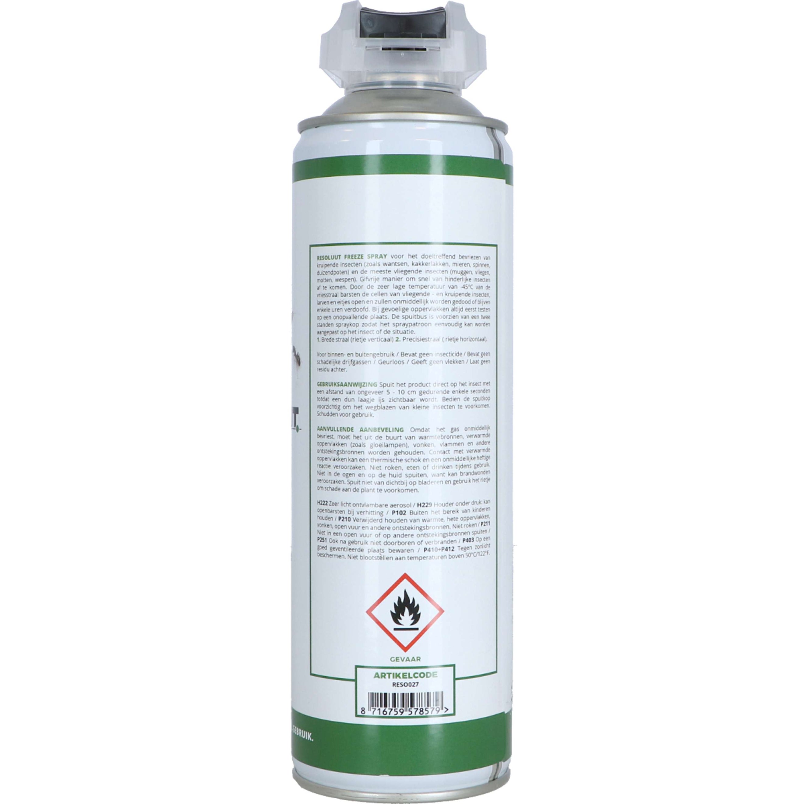 Resoluut Aerosol congelado