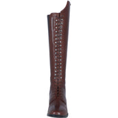 Suedwind Botas de Equitación Venado I Legacy Encaje Alto 35-37/50 Grande Delgado Marron