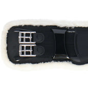 eQuick Cincha de doma ePearl Lamb Wool Negro