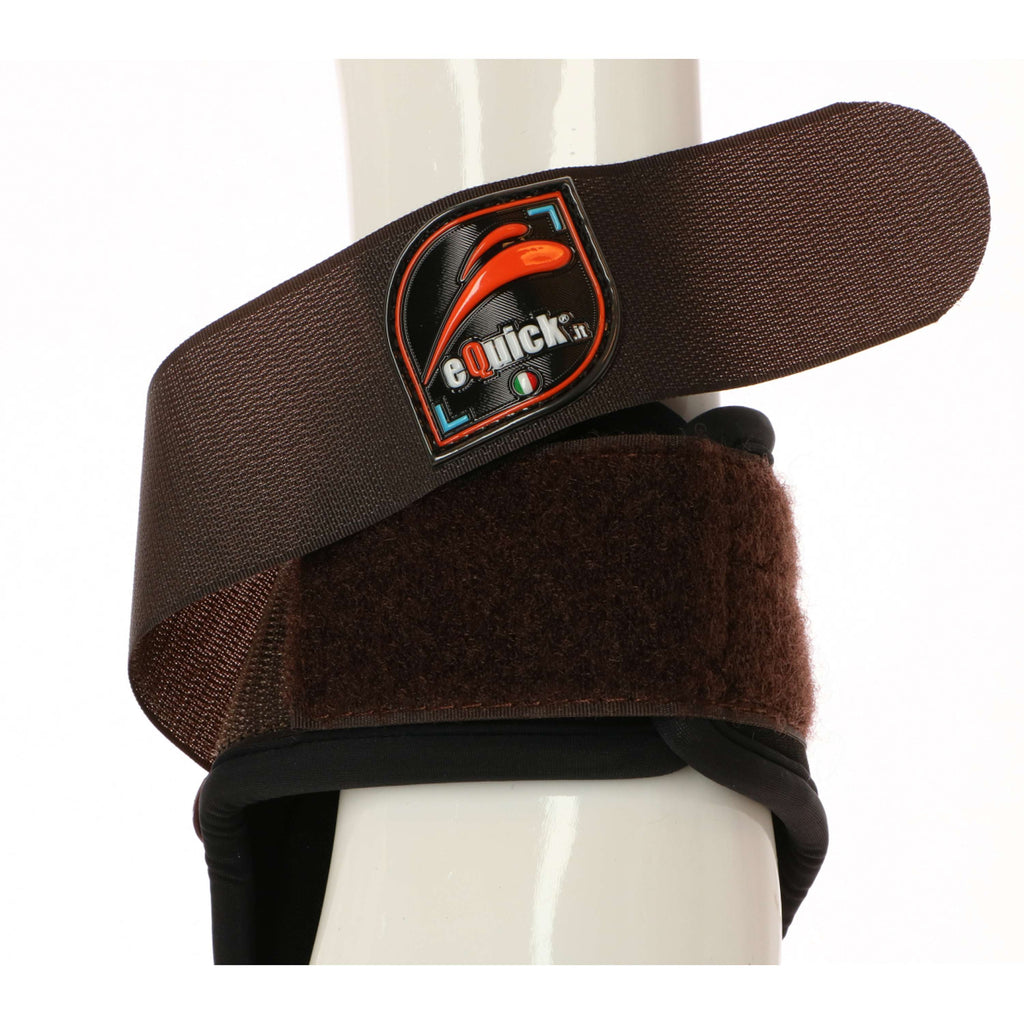 eQuick Botas para menudillo eLight Rear Marron