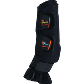 eQuick Transport Botas de Tendón Stable Boots Aero-magneto Front Negro
