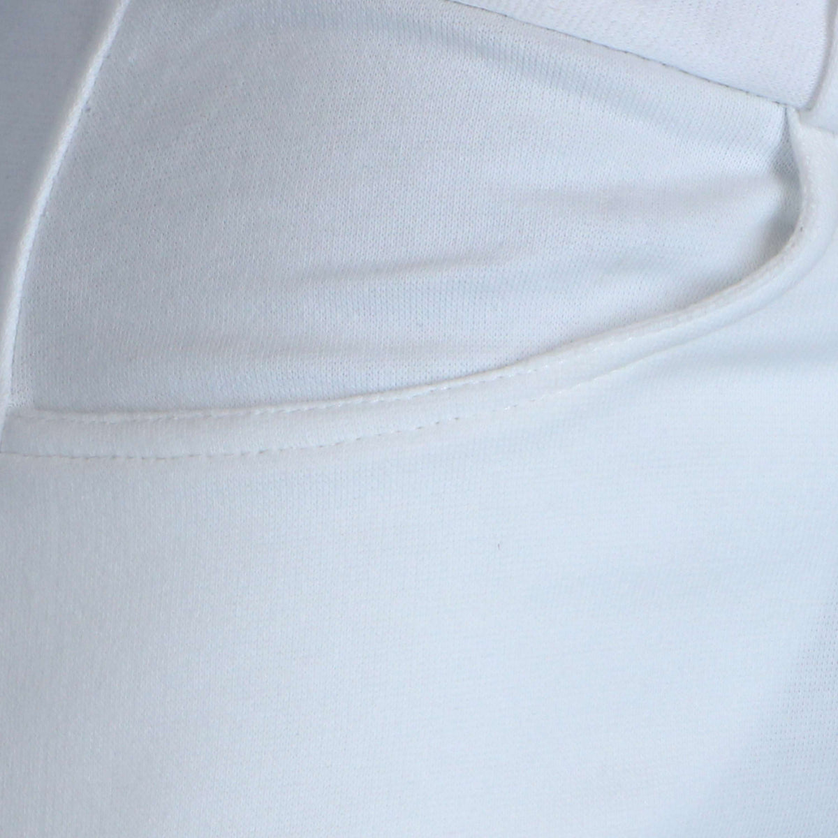 HKM Pantalón de Equitación Kate Asiento de Silicona Blanco