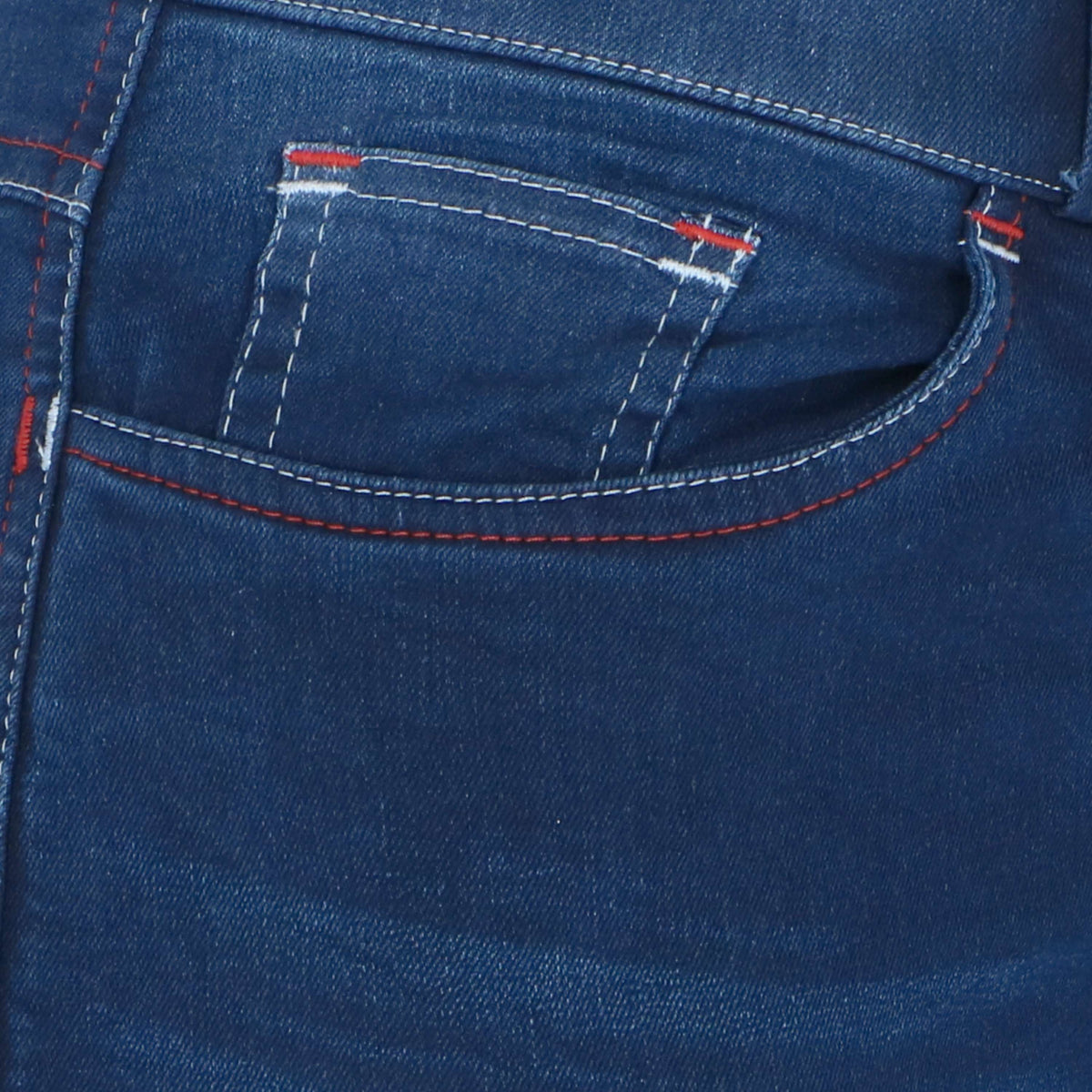 HKM Pantalón de Equitación Summer Demin Easy 3/4 Asiento de Silicona Azul Jeans