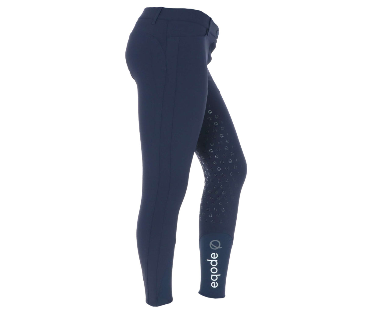 EQODE by Equiline Pantalón de Equitación Davina Full Grip Azul