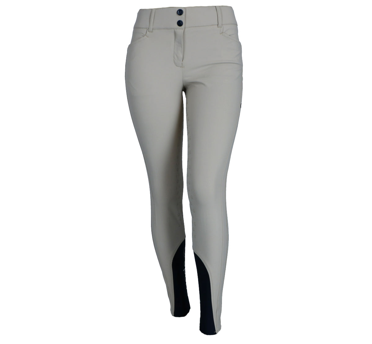 EQODE by Equiline Pantalón de Equitación Darcey Full Grip Beige
