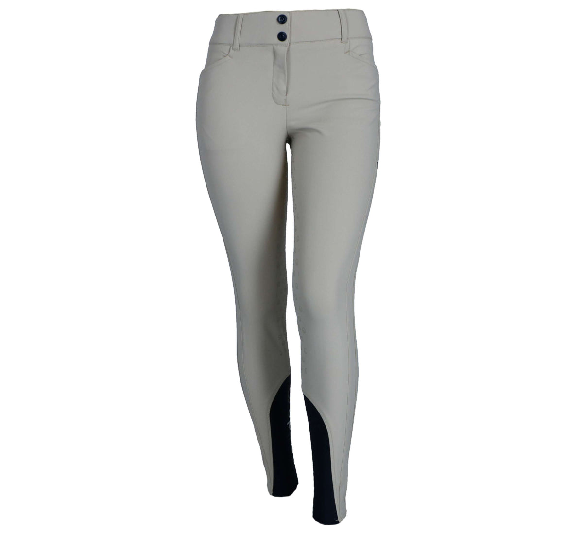 EQODE by Equiline Pantalón de Equitación Darcey Full Grip Beige