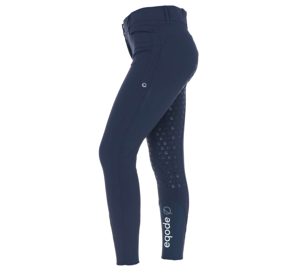 EQODE by Equiline Pantalón de Equitación Darcey Full Grip Azul