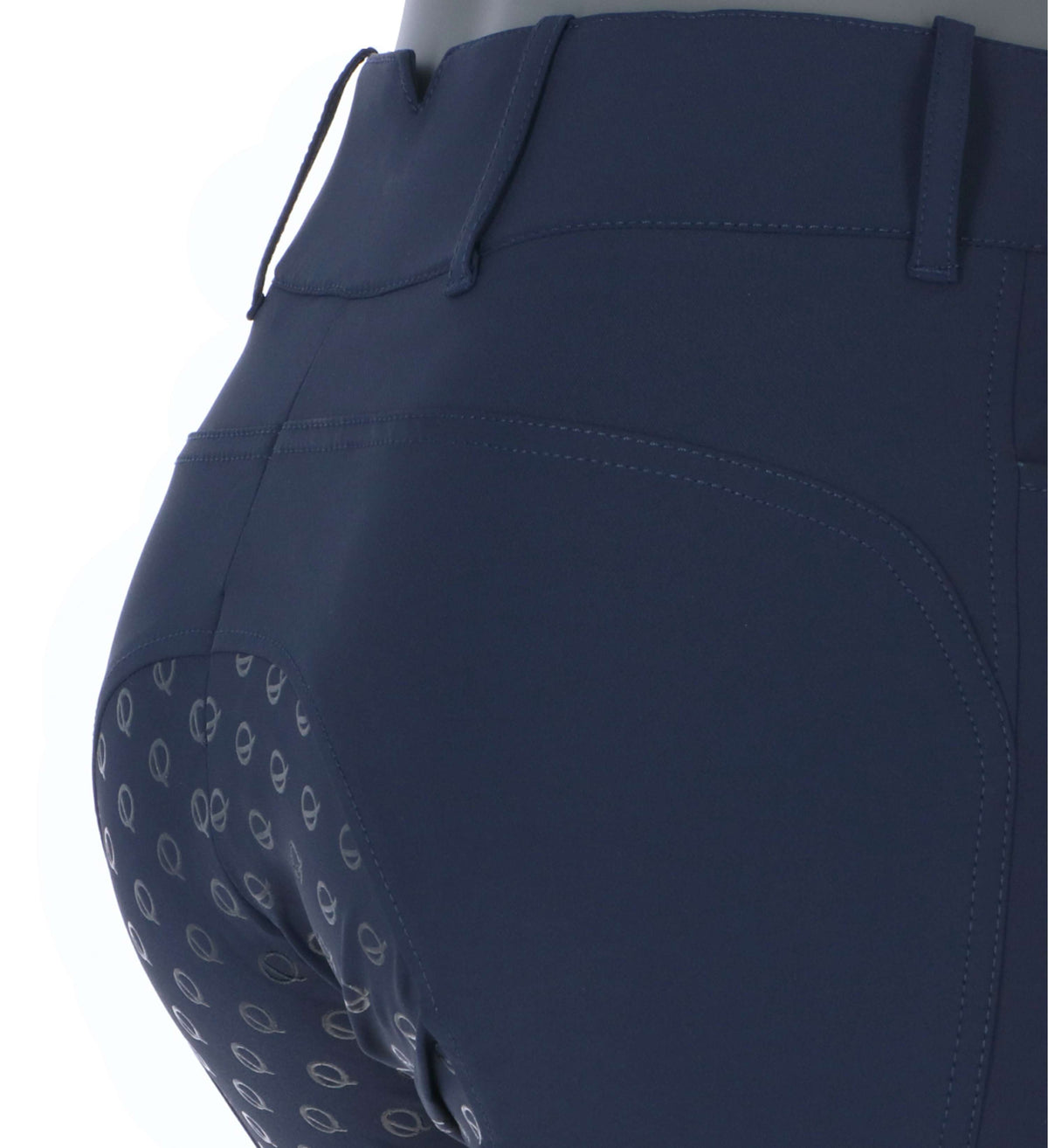 EQODE by Equiline Pantalón de Equitación Darcey Full Grip Azul