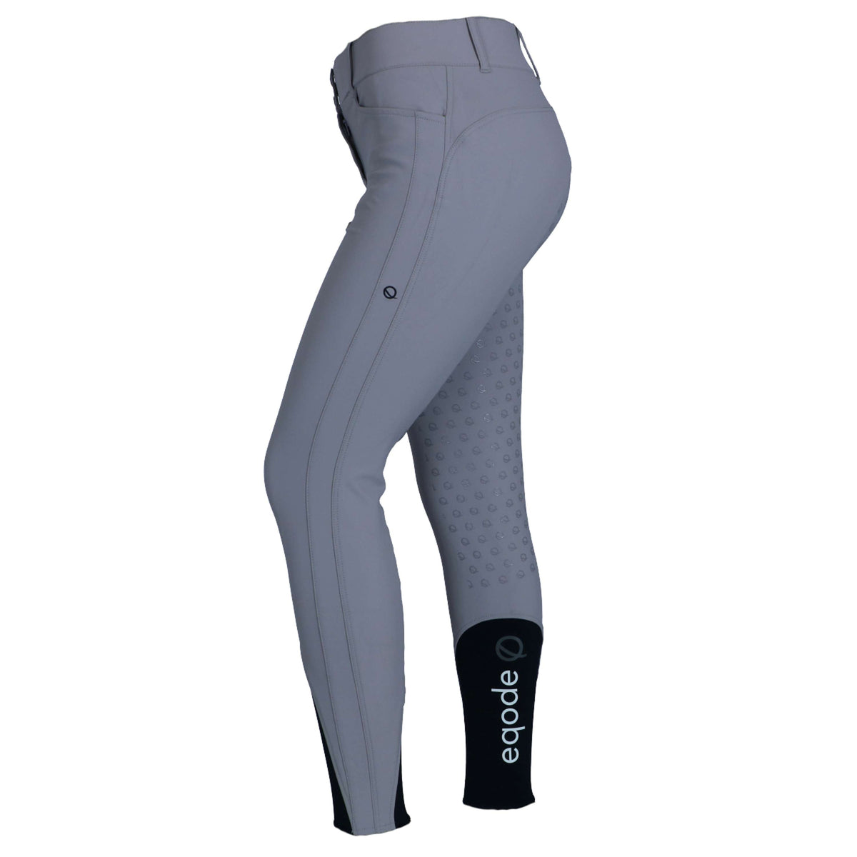 EQODE by Equiline Pantalón de Equitación Darcey Full Grip Gris