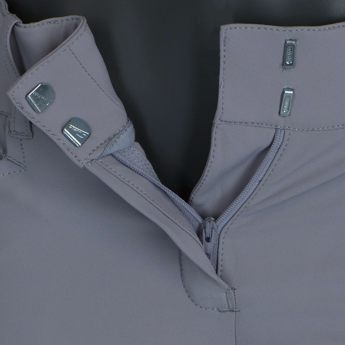 EQODE by Equiline Pantalón de Equitación Darcey Full Grip Gris
