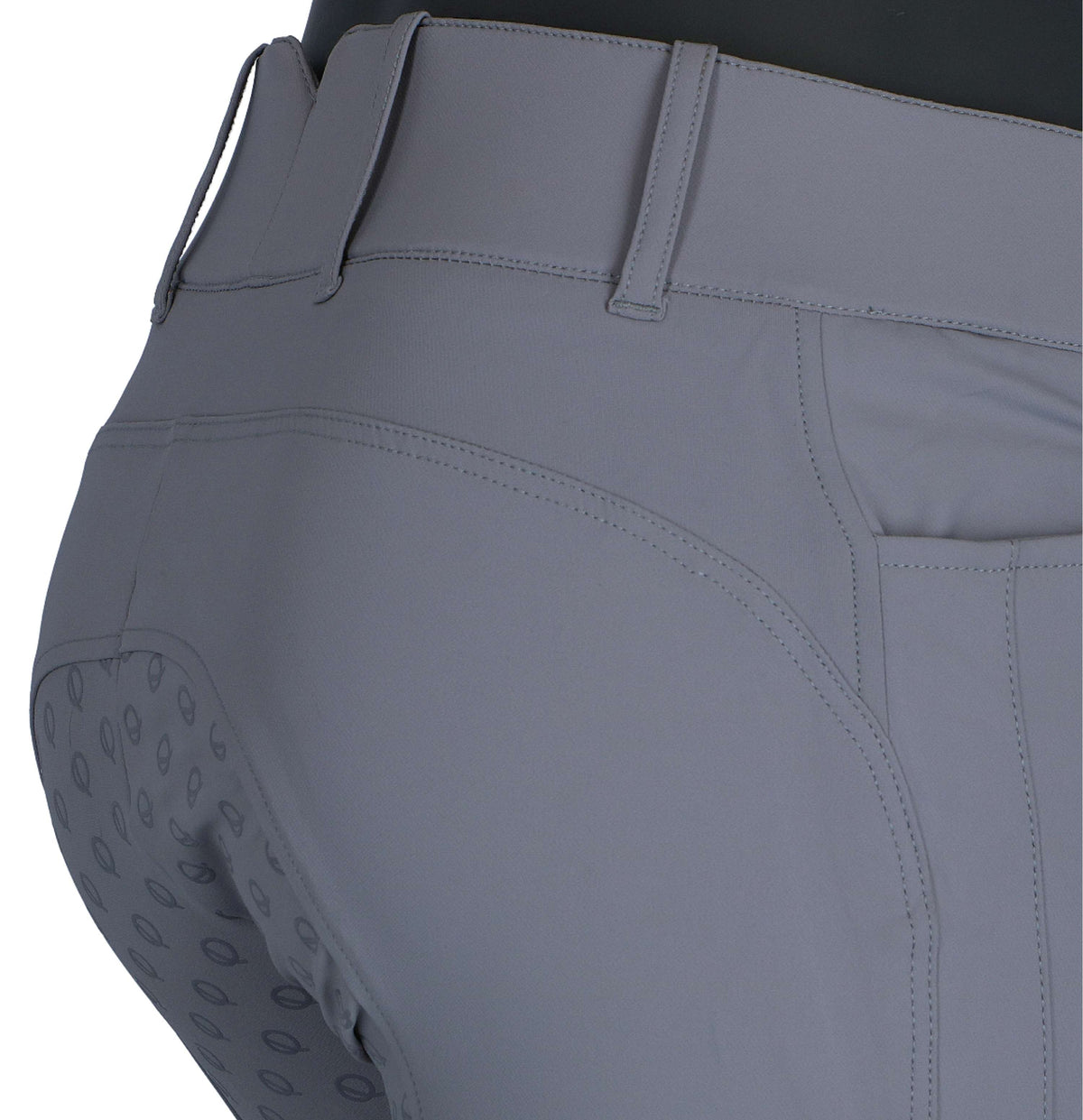 EQODE by Equiline Pantalón de Equitación Darcey Full Grip Gris