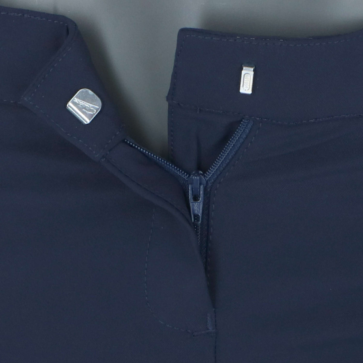 EQODE by Equiline Pantalón de Equitación Delma Agarre de Rodilla Azul