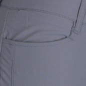 EQODE by Equiline Pantalón de Equitación Delma Agarre de Rodilla Gris