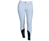 EQODE by Equiline Pantalón de Equitación Davina Full Grip Blanco