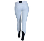 EQODE by Equiline Pantalón de Equitación Delma Agarre de Rodilla Blanco