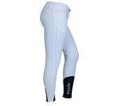 EQODE by Equiline Pantalón de Equitación Delma Agarre de Rodilla Blanco